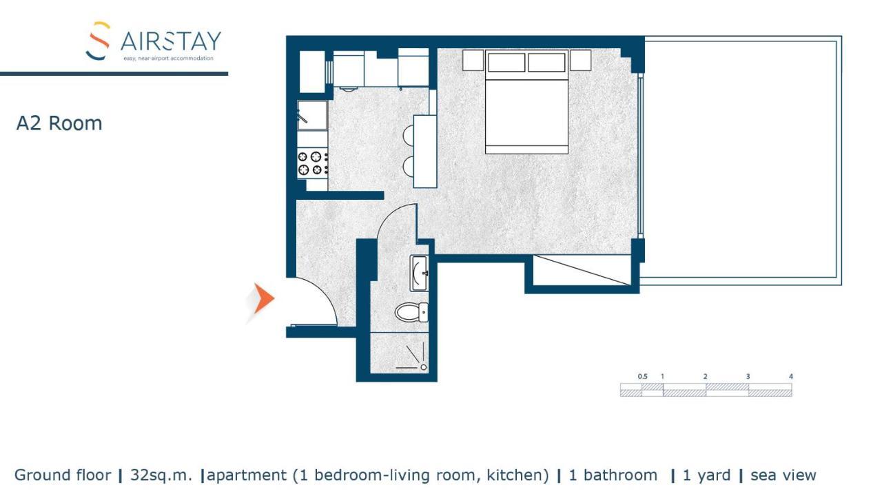 Penthouse & Apartments By The Sea Airport Airstay Artemida  Zewnętrze zdjęcie